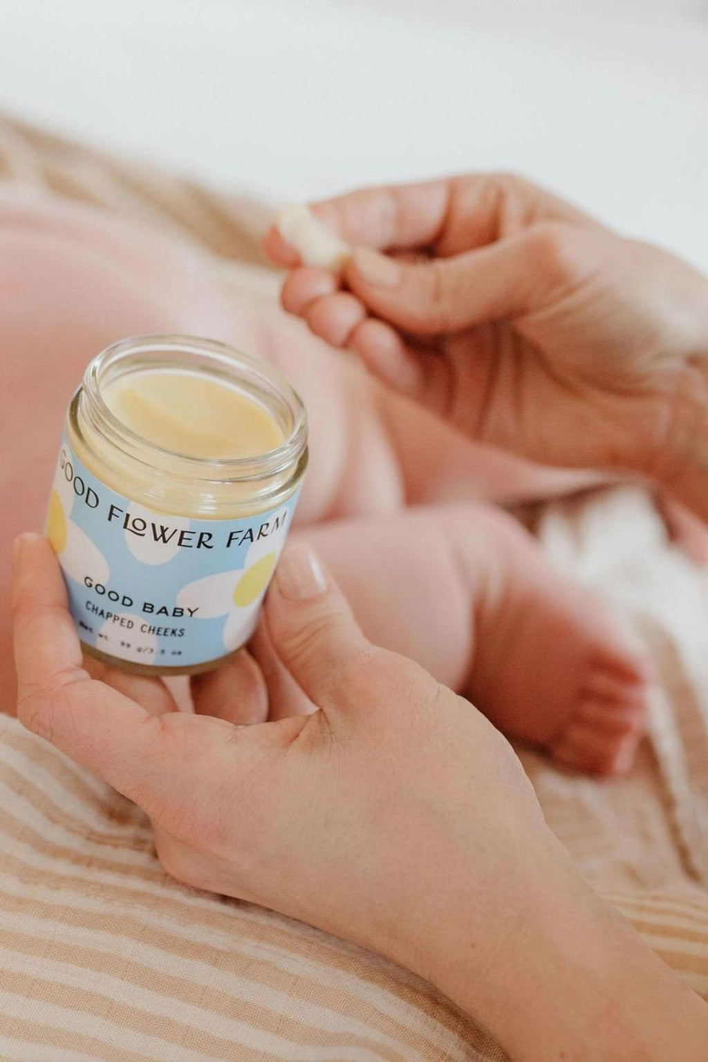 Good Baby Chapped Cheeks Natural Diaper Balm - Ardent Market - Good Flower Farm