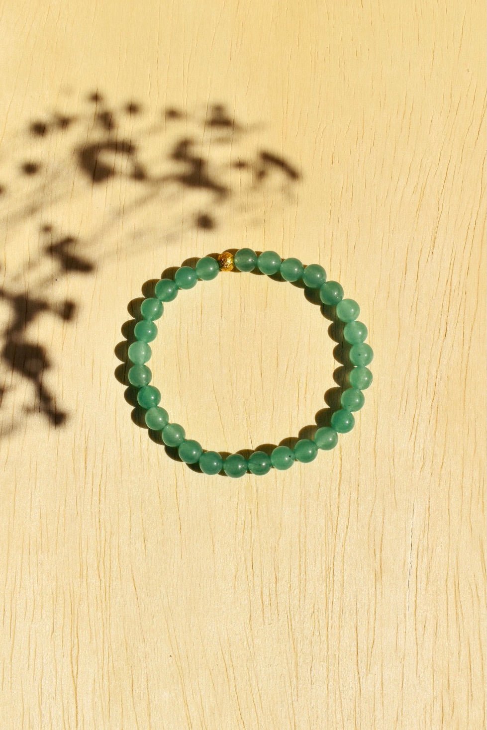 Green Aventurine Chip Stretch Bracelet | The Bead N Crystal & Enclave Gems