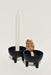 Iron Footed Candle & Incense Holder - Ardent Market - Ardent Market