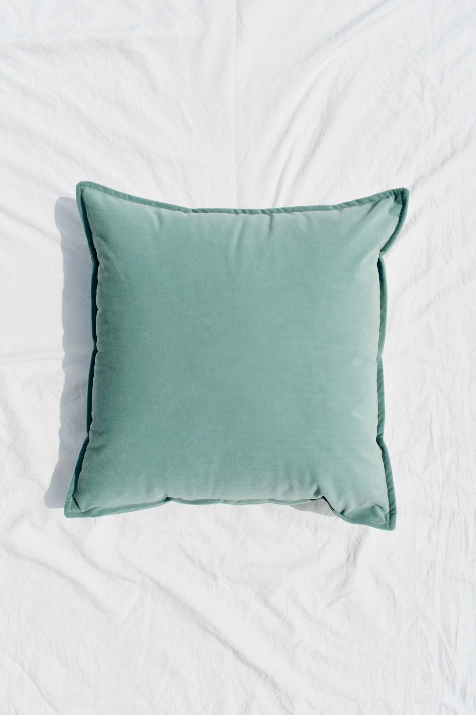 Jade Velvet Pillow Cover - Ardent Market - Ardent Market