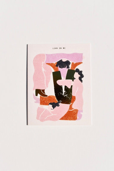 Lean On Me Love & Friendship Card - Ardent Market - Someday Studio
