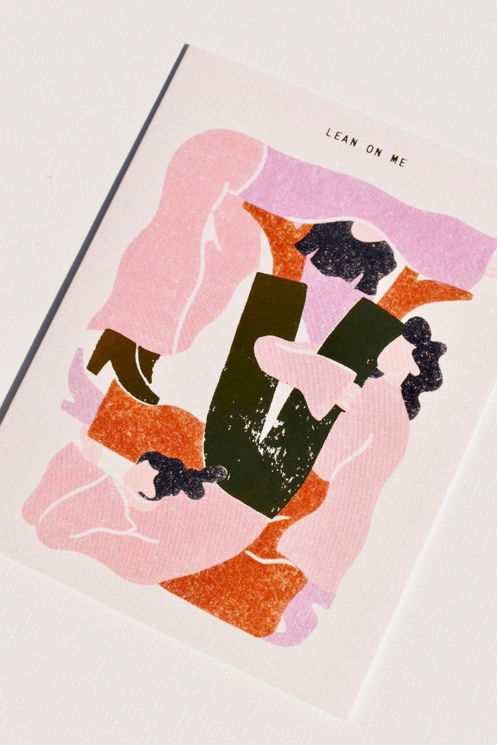 Lean On Me Love & Friendship Card - Ardent Market - Someday Studio