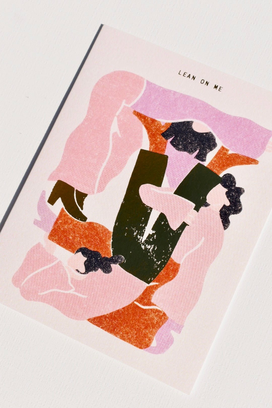 Lean On Me Love & Friendship Card - Ardent Market - Someday Studio