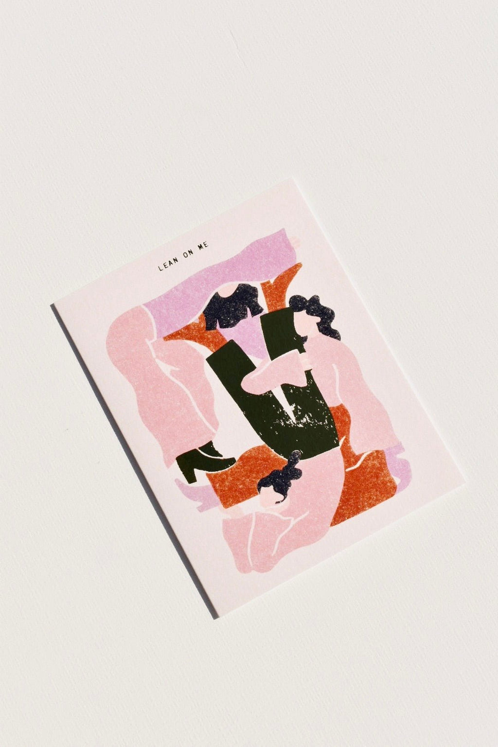 Lean On Me Love & Friendship Card - Ardent Market - Someday Studio