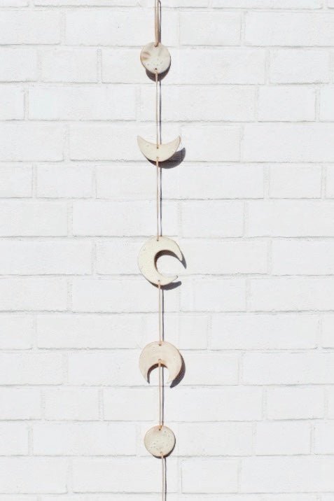Moon Phase Wall Hanging -Curious Clay - Ardent Market
