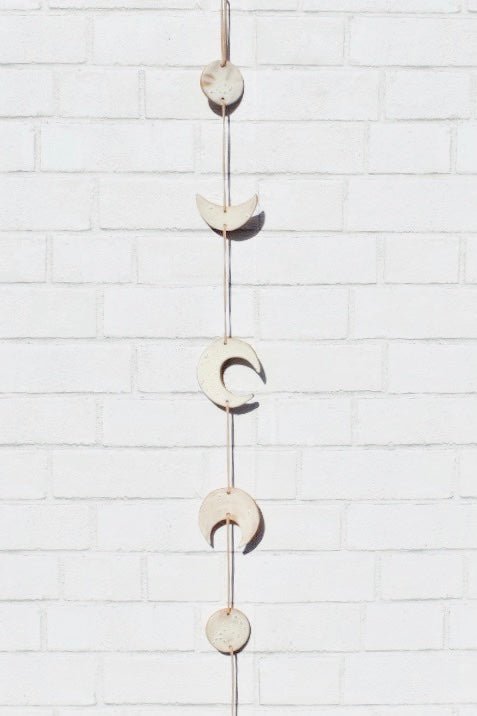 Moon Phase Wall Hanging -Curious Clay - Ardent Market