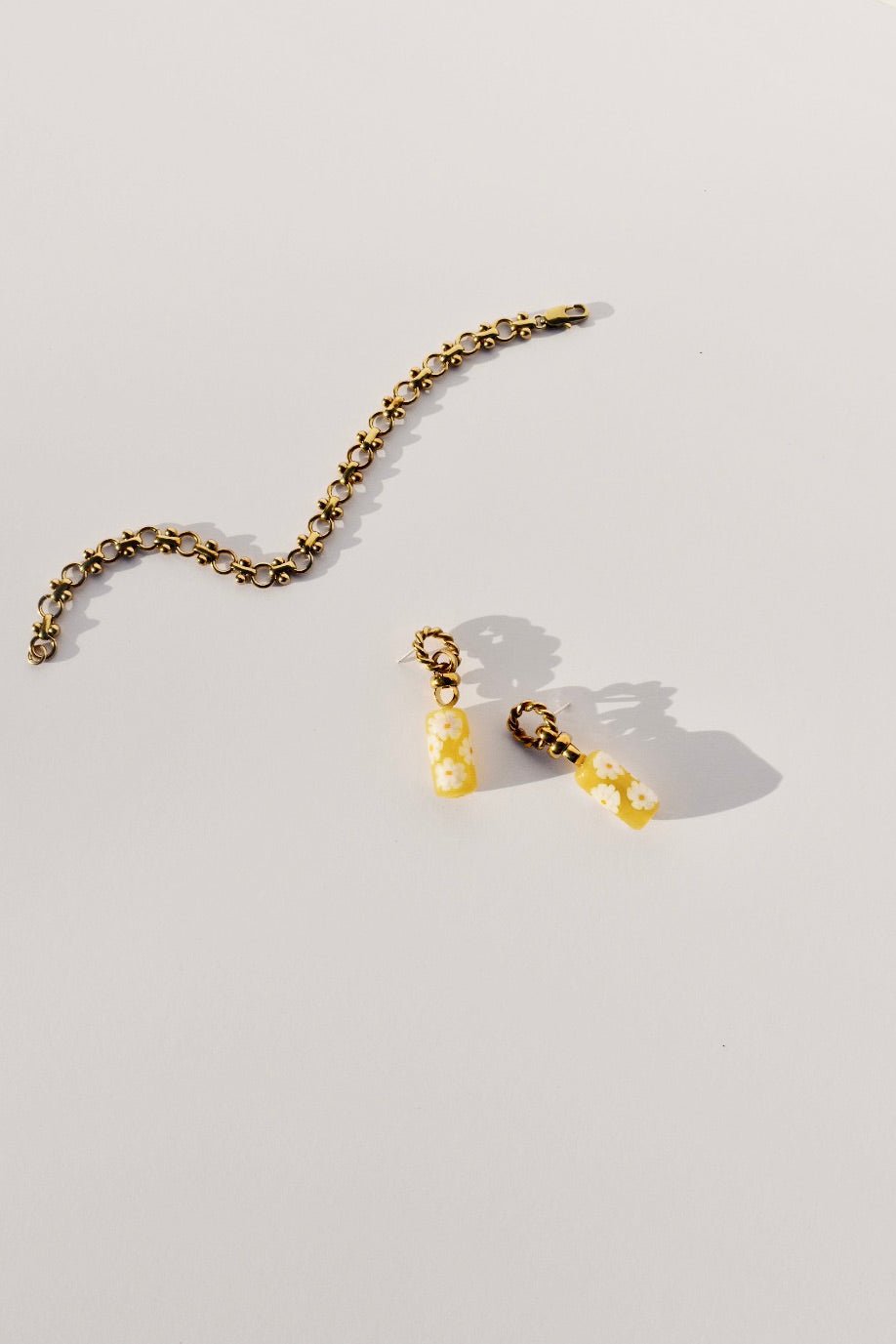 Posy Stud -Yam - Ardent Market