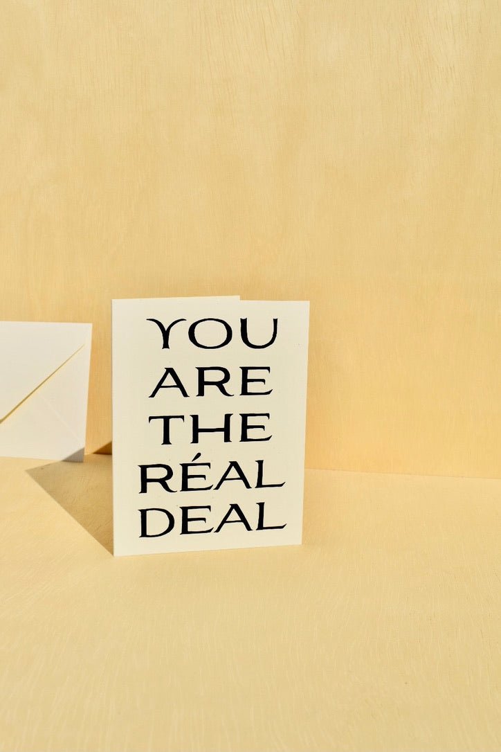 Réal Deal Card -Wilde House Paper - Ardent Market