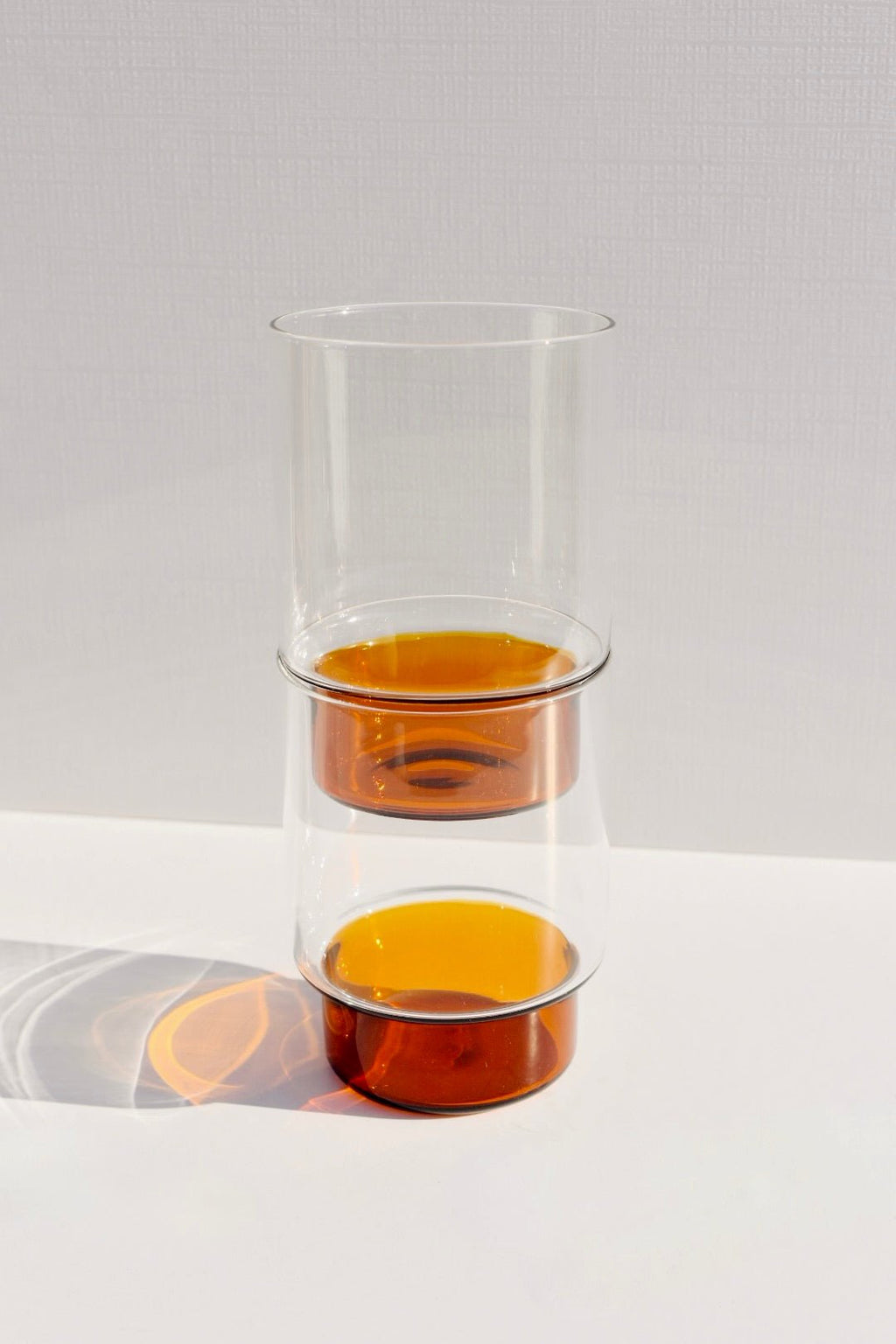 Rye Amber Base Glasses (set of two) - Ardent Market - Aaron Probyn
