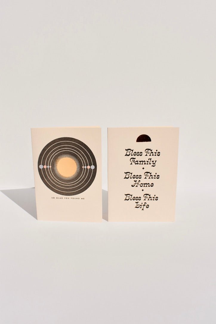 'So Glad You Found Me' Greeting Card -Archivist x Real Fun, Wow! - Ardent Market