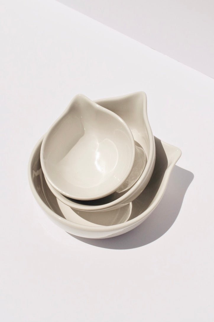 Spouted Nesting Bowls (set of three) - Ardent Market - Citrine