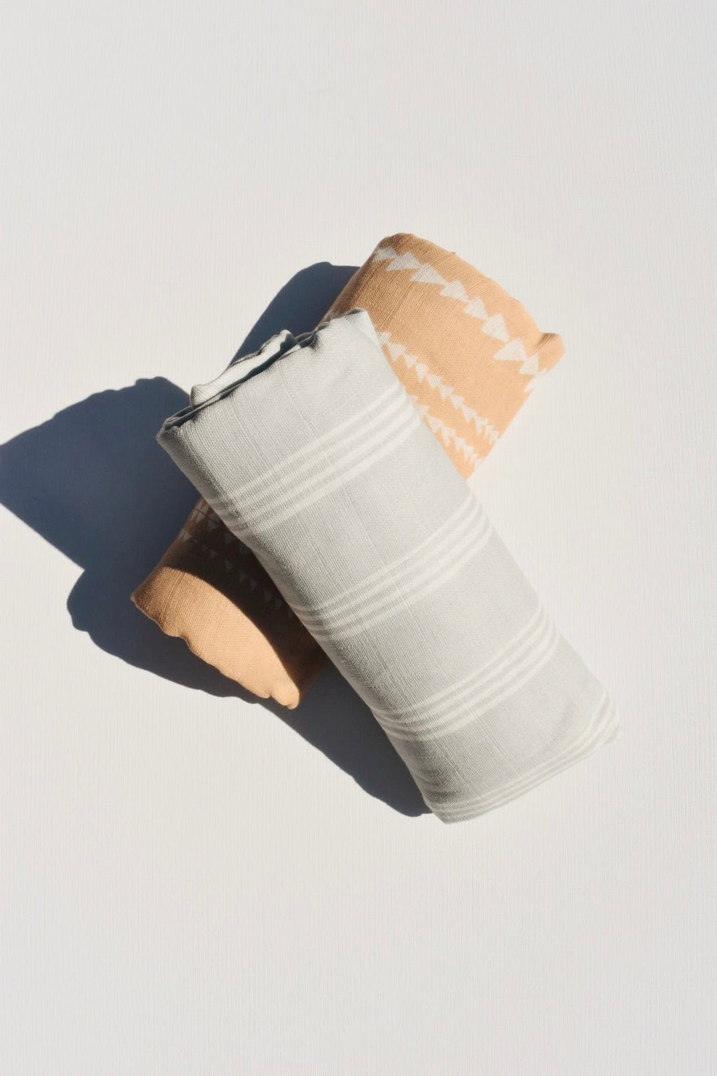 Stripes Muslin Swaddle Blanket - Ardent Market - Mini Wander