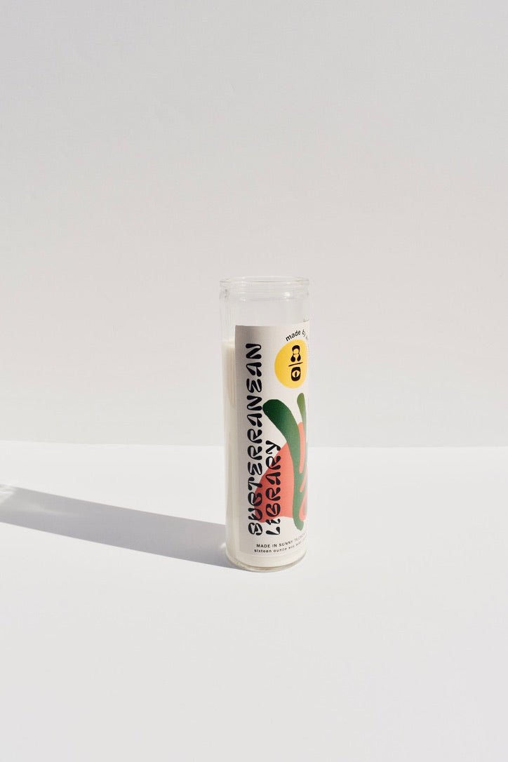 Subterranean Library Intention Candle -Art Over Order` - Ardent Market