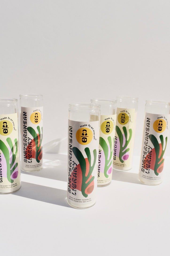 Subterranean Library Intention Candle -Art Over Order` - Ardent Market