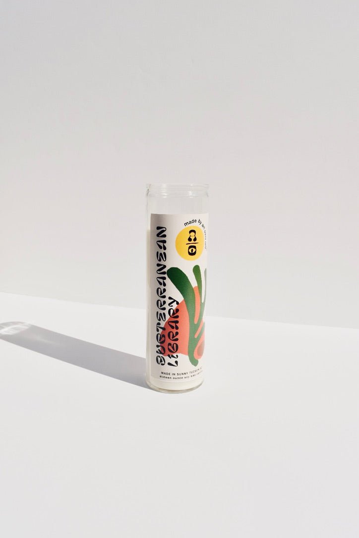 Subterranean Library Intention Candle -Art Over Order` - Ardent Market