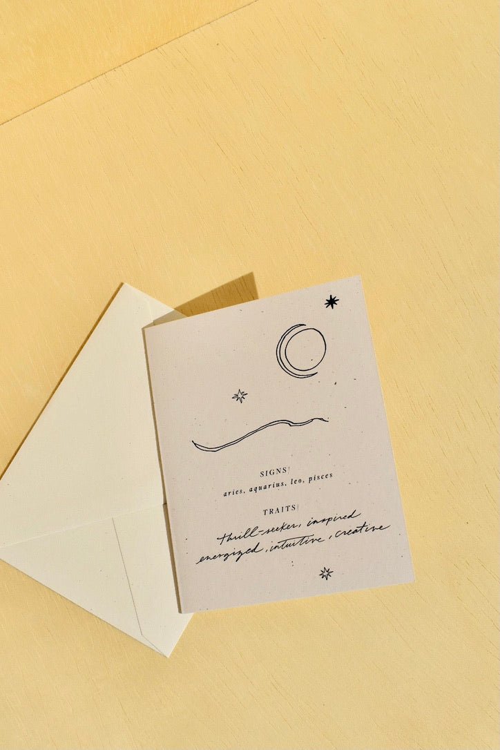 The Dreamer Card -Wilde House Paper - Ardent Market