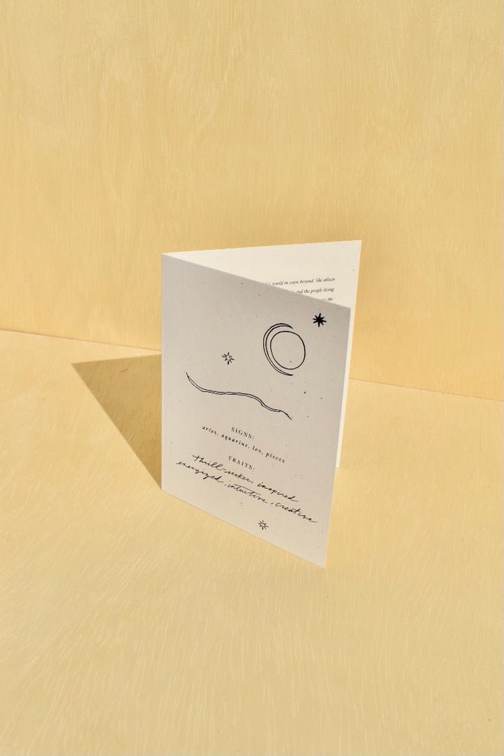 The Dreamer Card -Wilde House Paper - Ardent Market