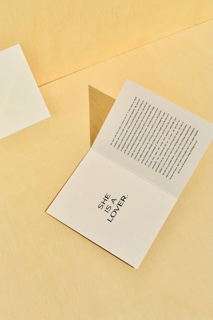 The Lover Card -Wilde House Paper - Ardent Market