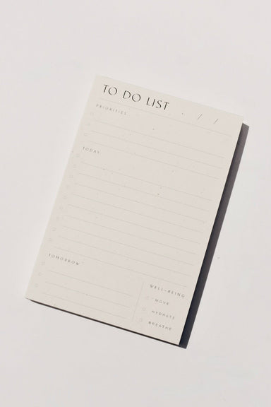 To Do List Pad - Ardent Market - Wilde House Paper