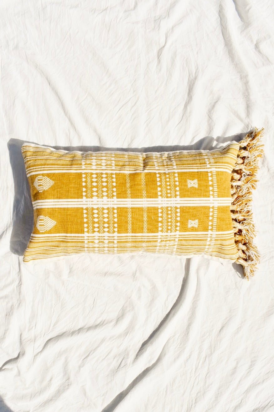 Wilder Batik Lumbar Pillow - Ardent Market - Tajik