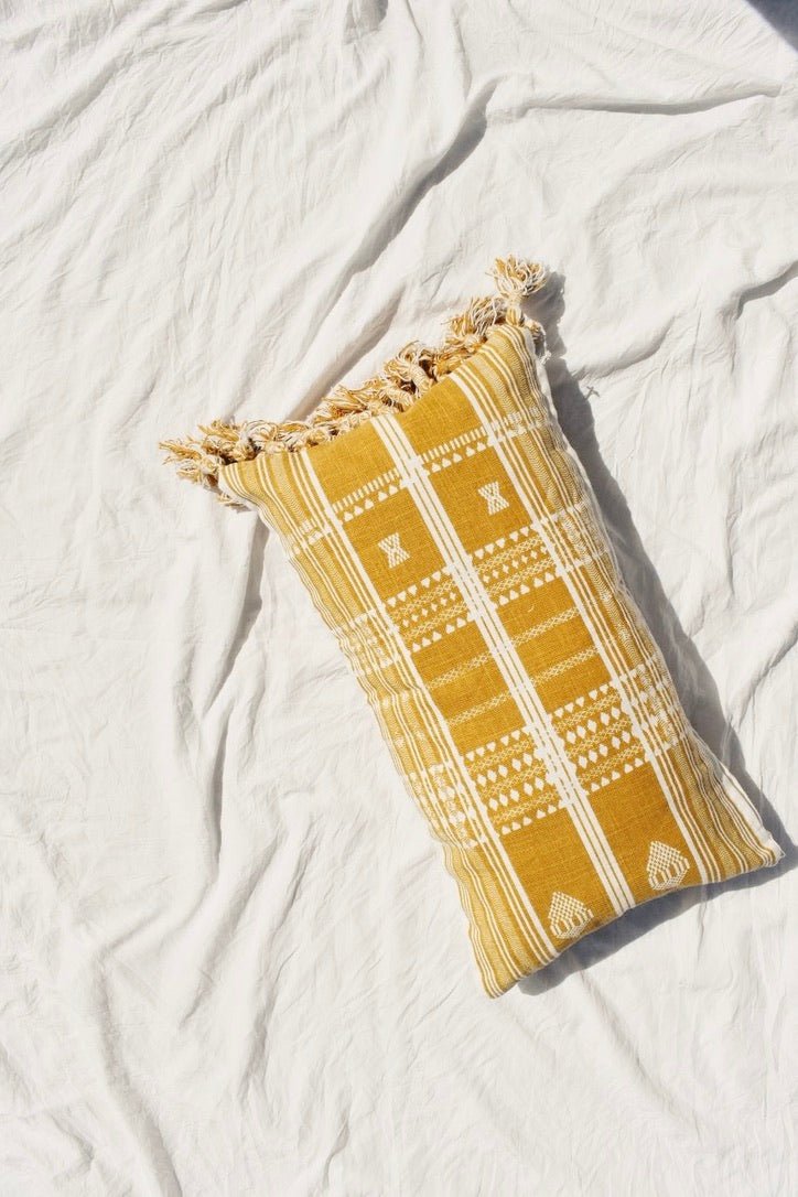 Wilder Batik Lumbar Pillow - Ardent Market - Tajik