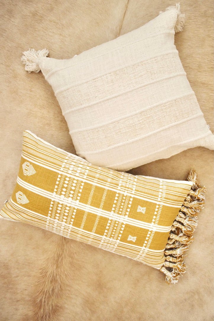 Wilder Batik Lumbar Pillow - Ardent Market - Tajik