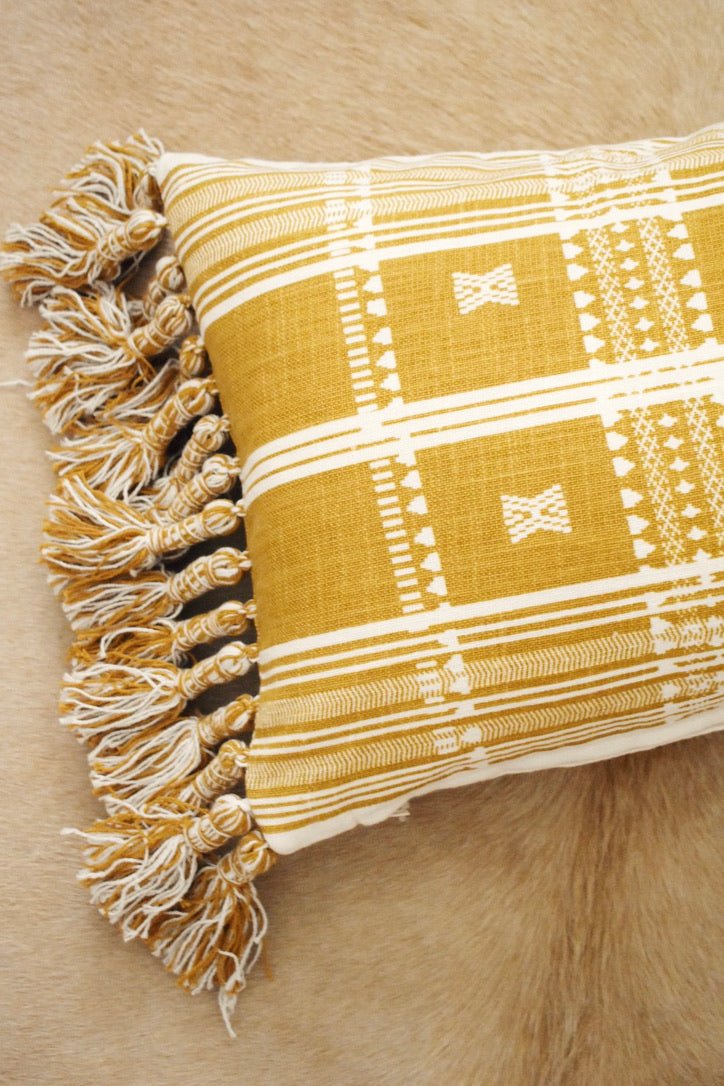 Wilder Batik Lumbar Pillow - Ardent Market - Tajik