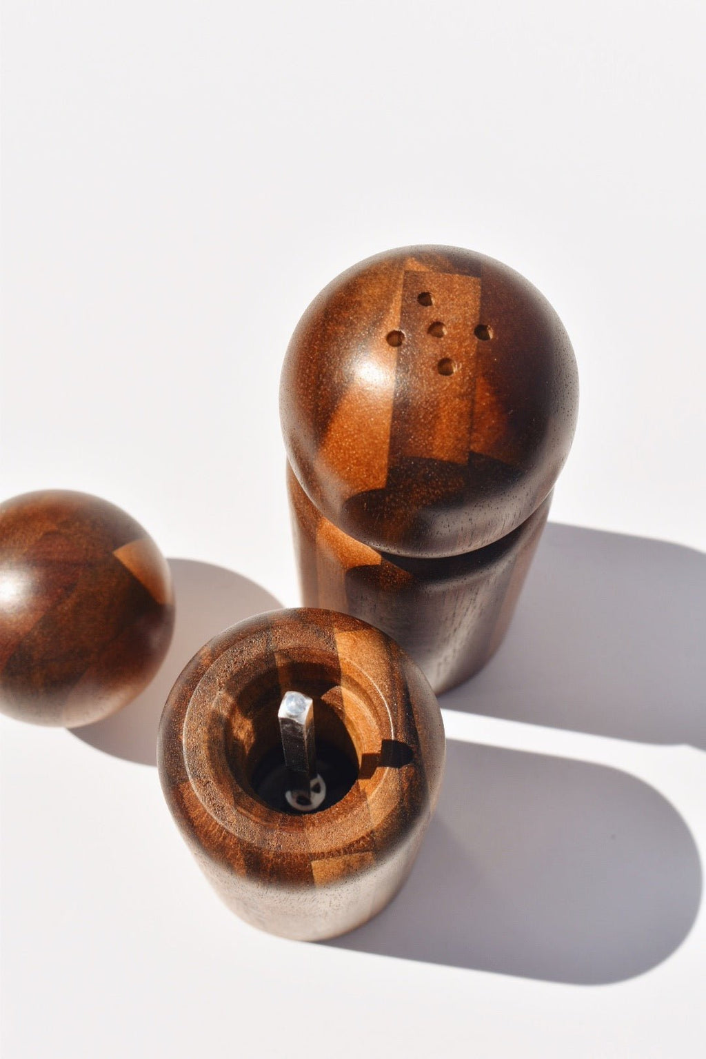 Wooden Spice Mill Set (shaker & grinder) - Ardent Market - Monday Moose