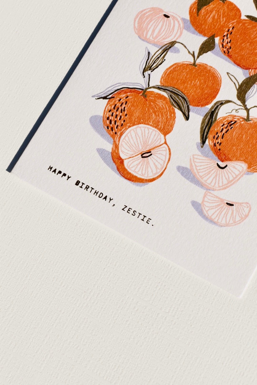 Zestie Birthday Card - Ardent Market - Someday Studio